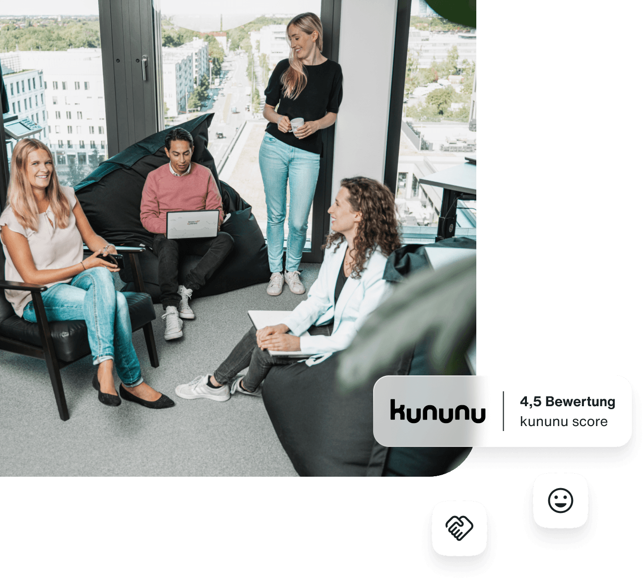 Bewertunen auf Kununu.