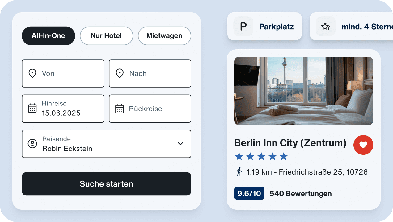 Geschäftsreisen einfach buchen mit Lanes & Planes.
